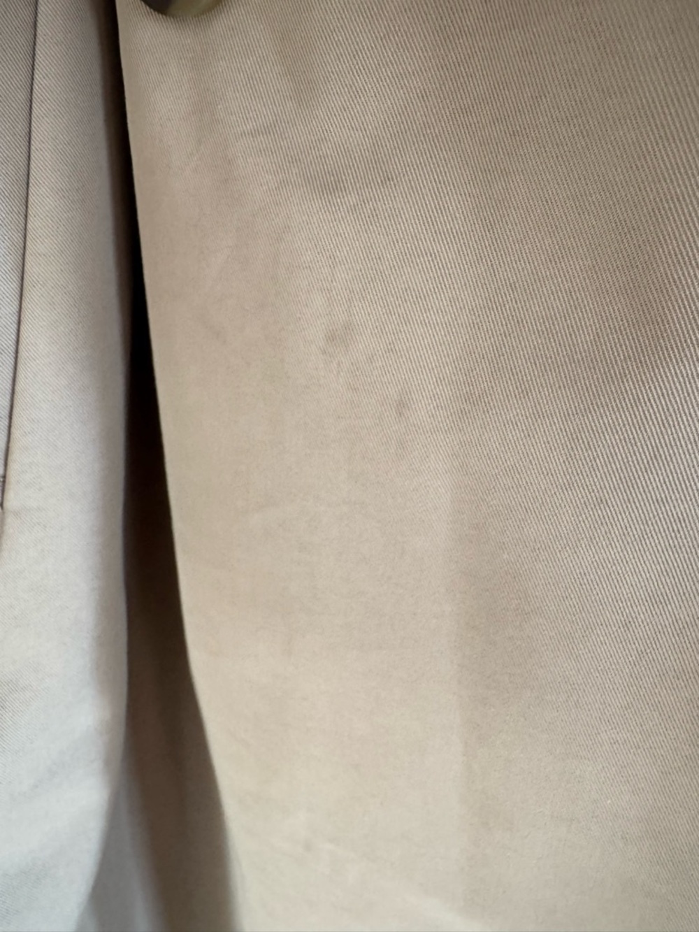 GAP Khaki Double-Breasted Trench Coat with Belt - Picture 10 of 16